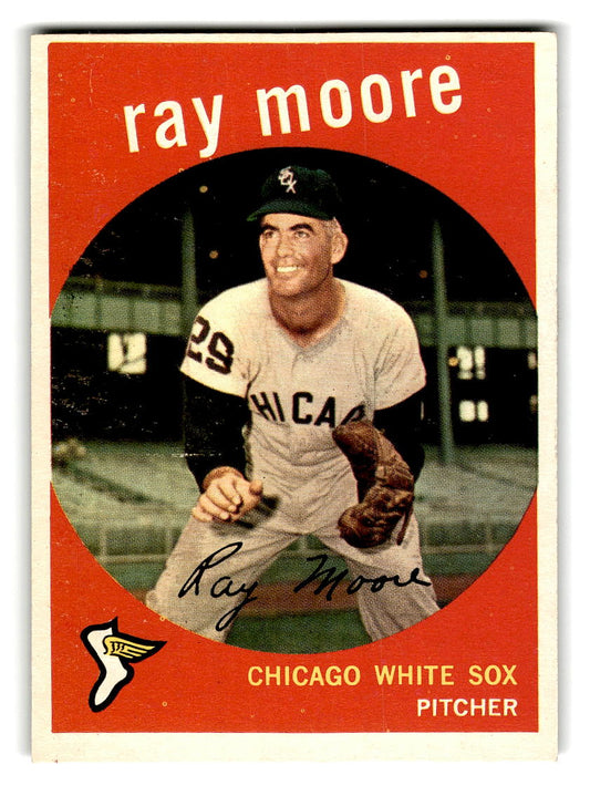 1959 Topps #293 Ray Moore Chicago White Sox EX