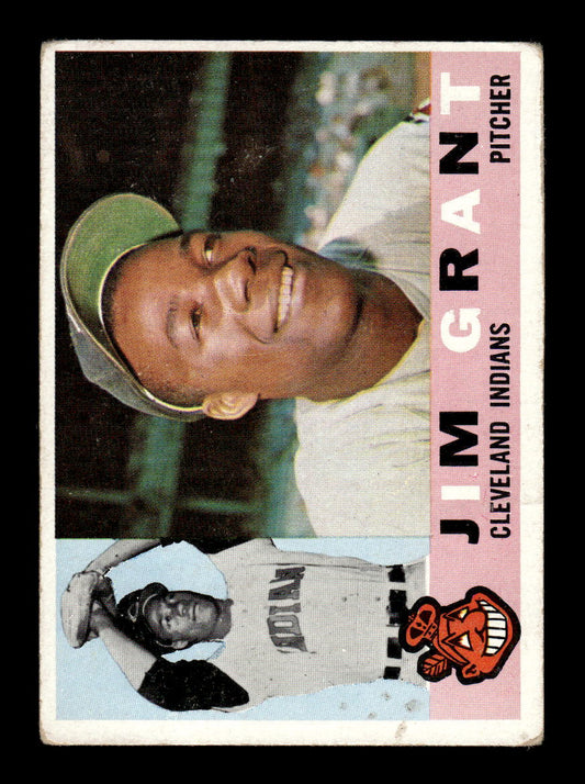 1960 Topps #14 Mudcat Grant - Cleveland Indians VG