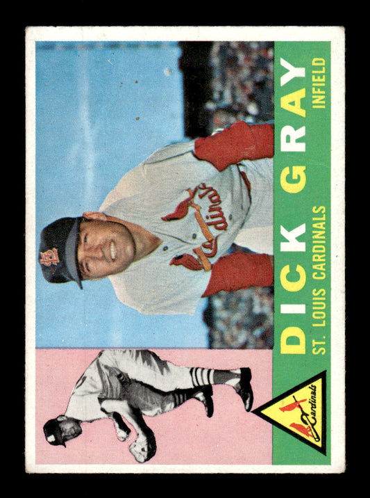 1960 Topps #24 Dick Gray - St. Louis Cardinals EX