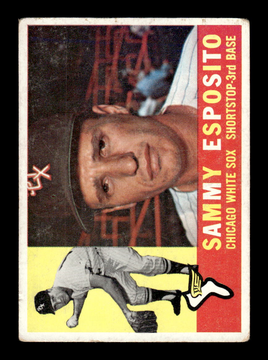 1960 Topps #31 Sammy Esposito - Chicago White Sox VGEX