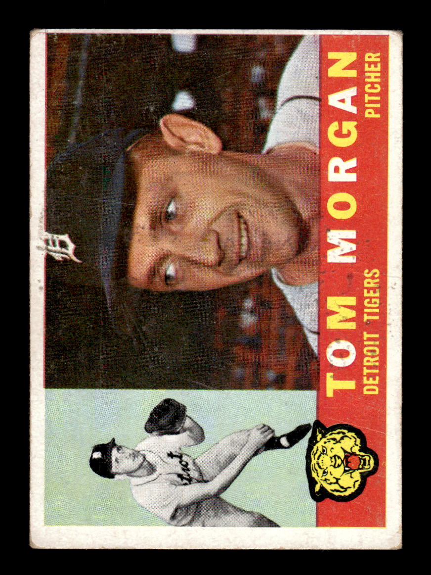 1960 Topps #33 Tom Morgan - Detroit Tigers VG