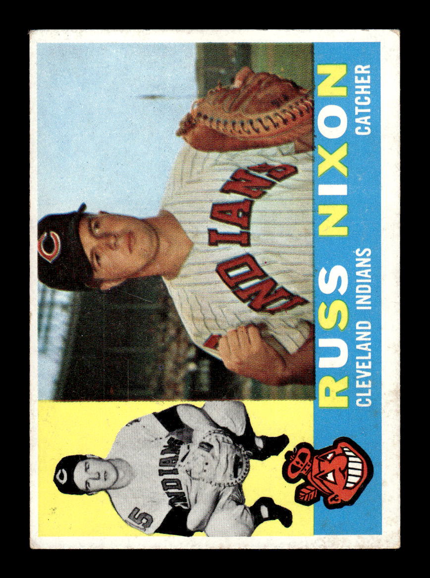 1960 Topps #36 Russ Nixon - Cleveland Indians VGEX