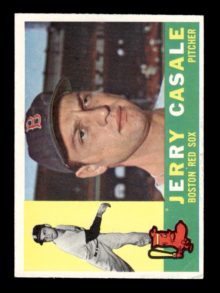 1960 Topps #38 Jerry Casale - Boston Red Sox VG