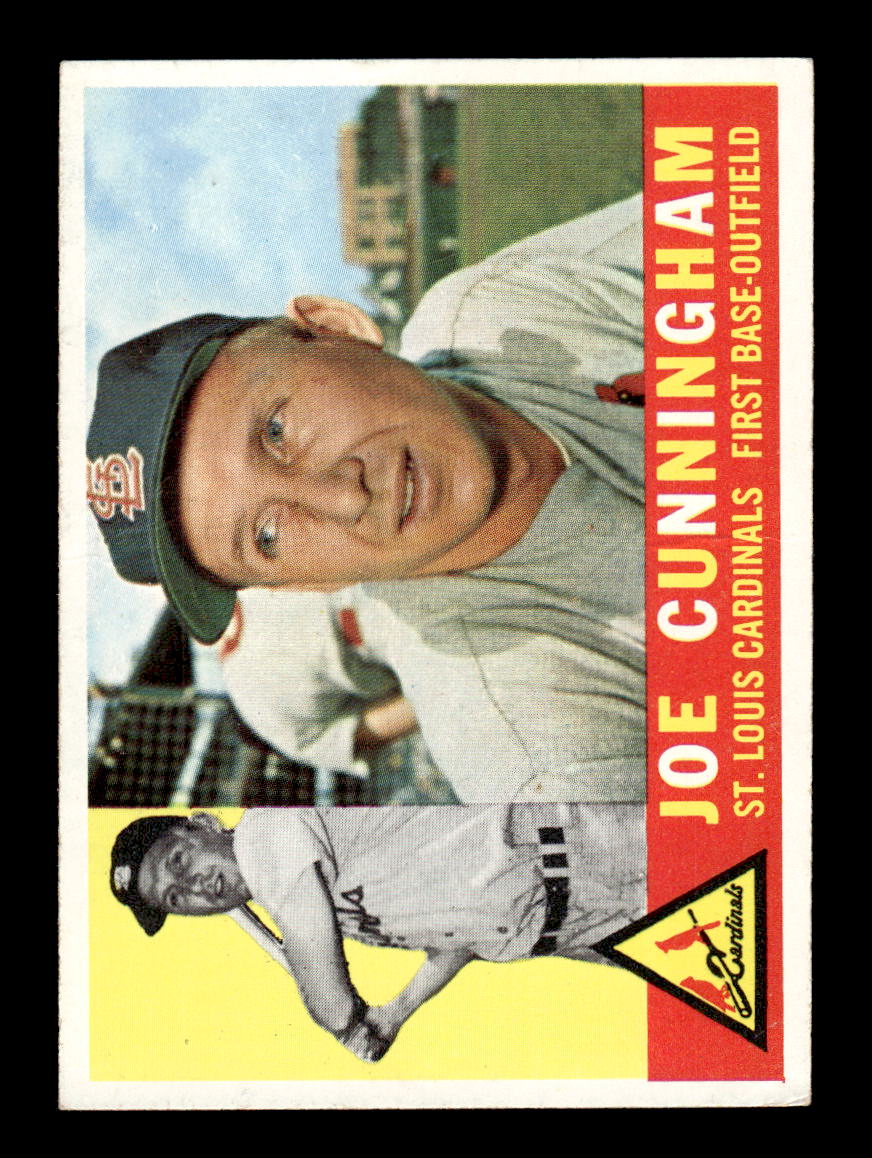 1960 Topps #40 Joe Cunningham - St. Louis Cardinals VG