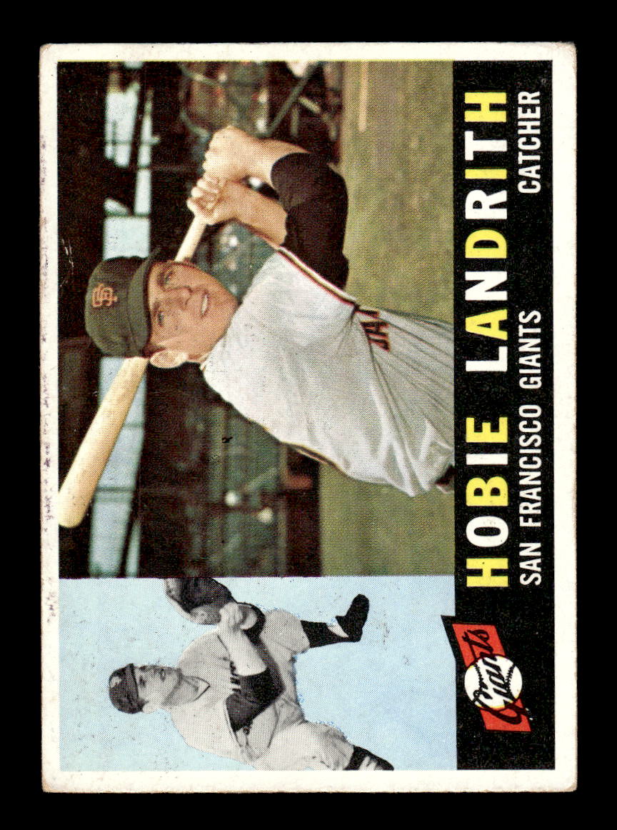 1960 Topps #42 Hobie Landrith - San Francisco Giants VG