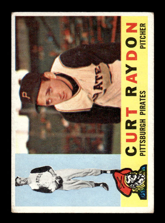 1960 Topps #49 Curt Raydon - Pittsburgh Pirates EX
