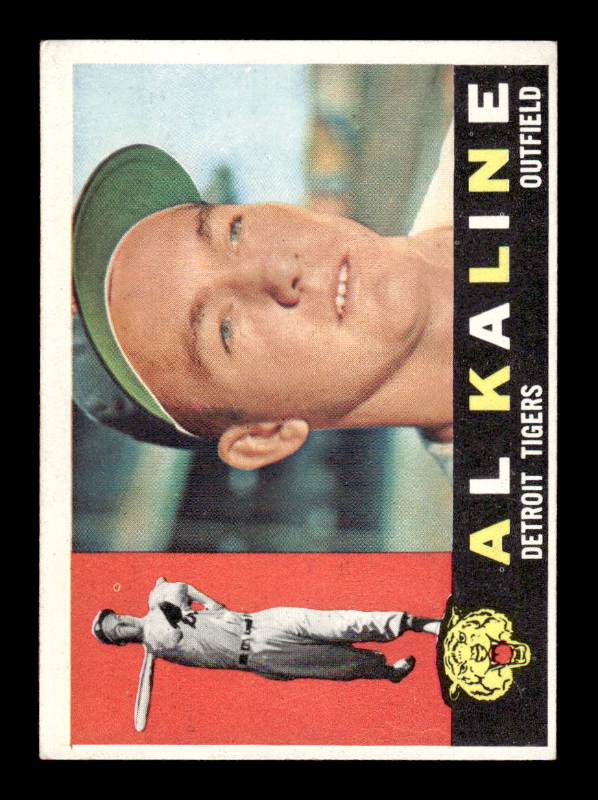 1960 Topps #50 Al Kaline - Detroit Tigers EX