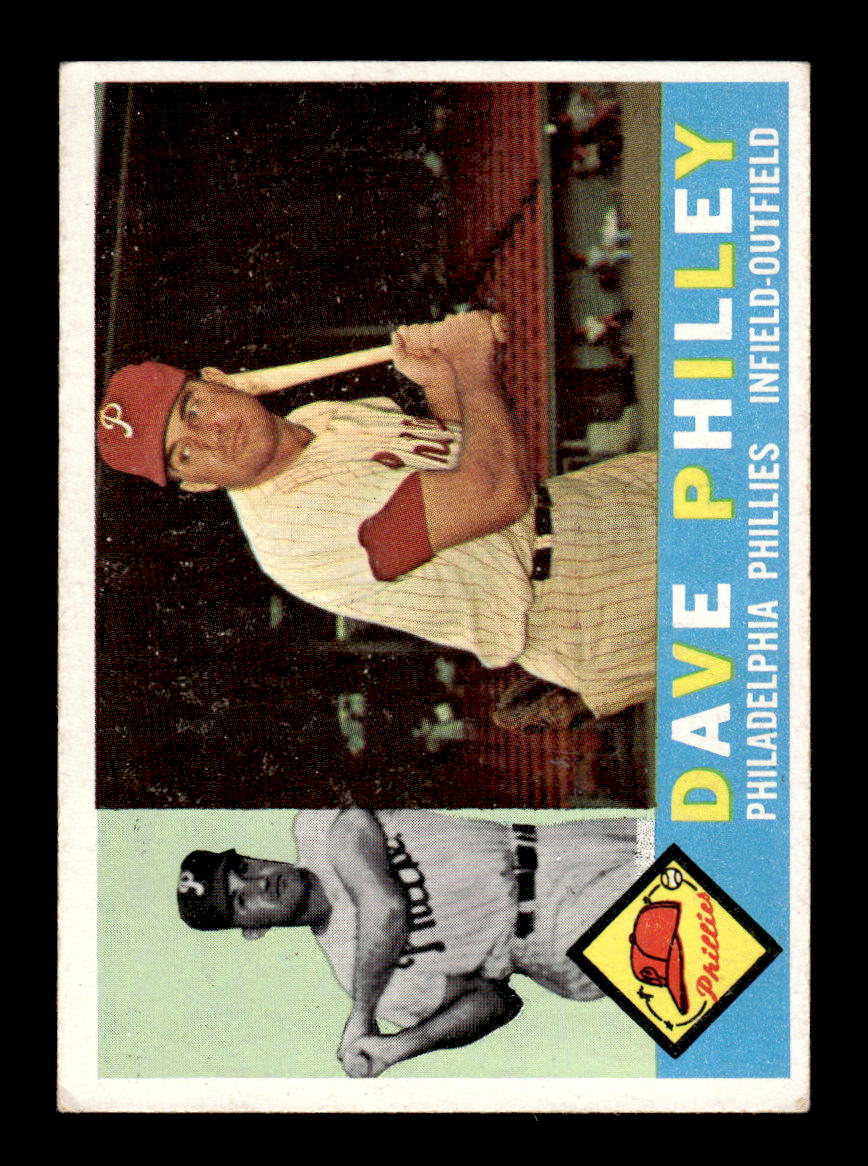 1960 Topps #52 Dave Philley - Philadelphia Phillies EX
