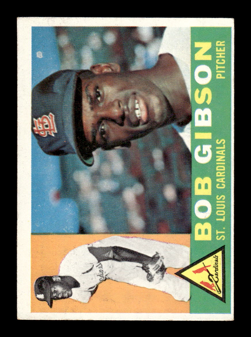 1960 Topps #73 Bob Gibson - St. Louis Cardinals EX