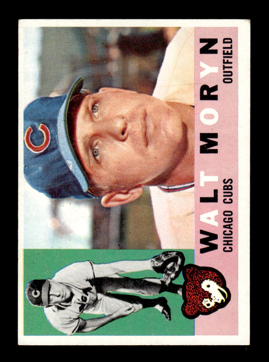1960 Topps #74 Walt Moryn - Chicago Cubs VG