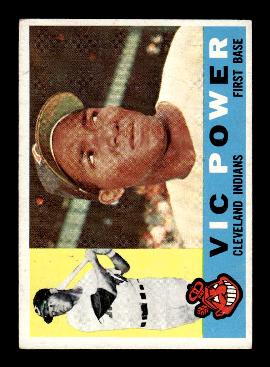 1960 Topps #75 Vic Power - Cleveland Indians EX