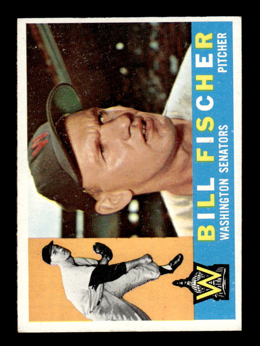 1960 Topps #76 Bill Fischer - Washington Senators EX