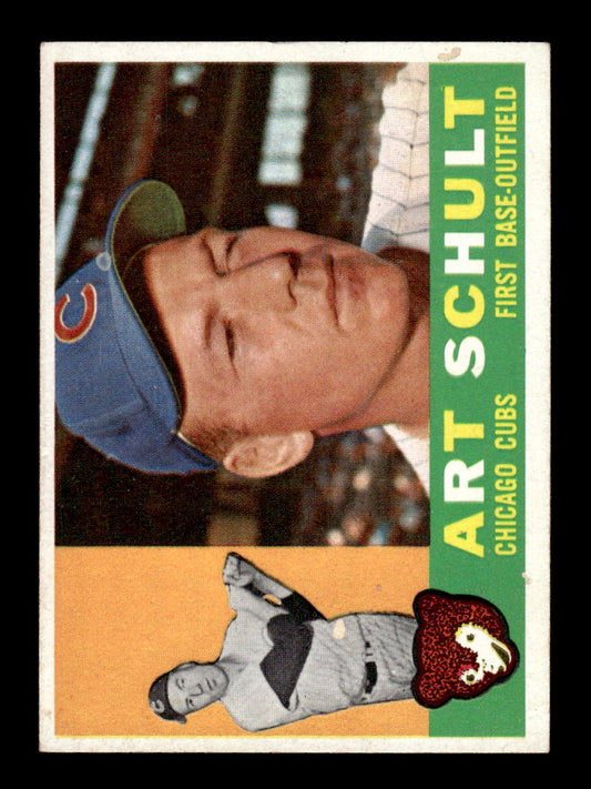 1960 Topps #93 Art Schult - Chicago Cubs EX