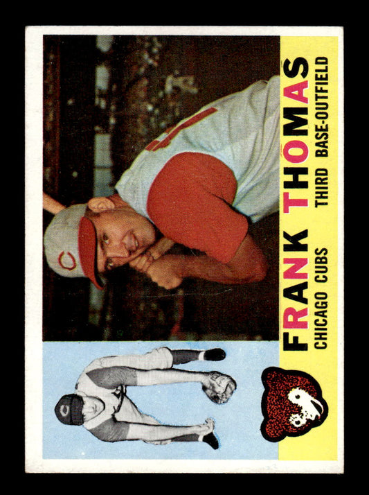1960 Topps #95 Frank Thomas - Chicago Cubs EX