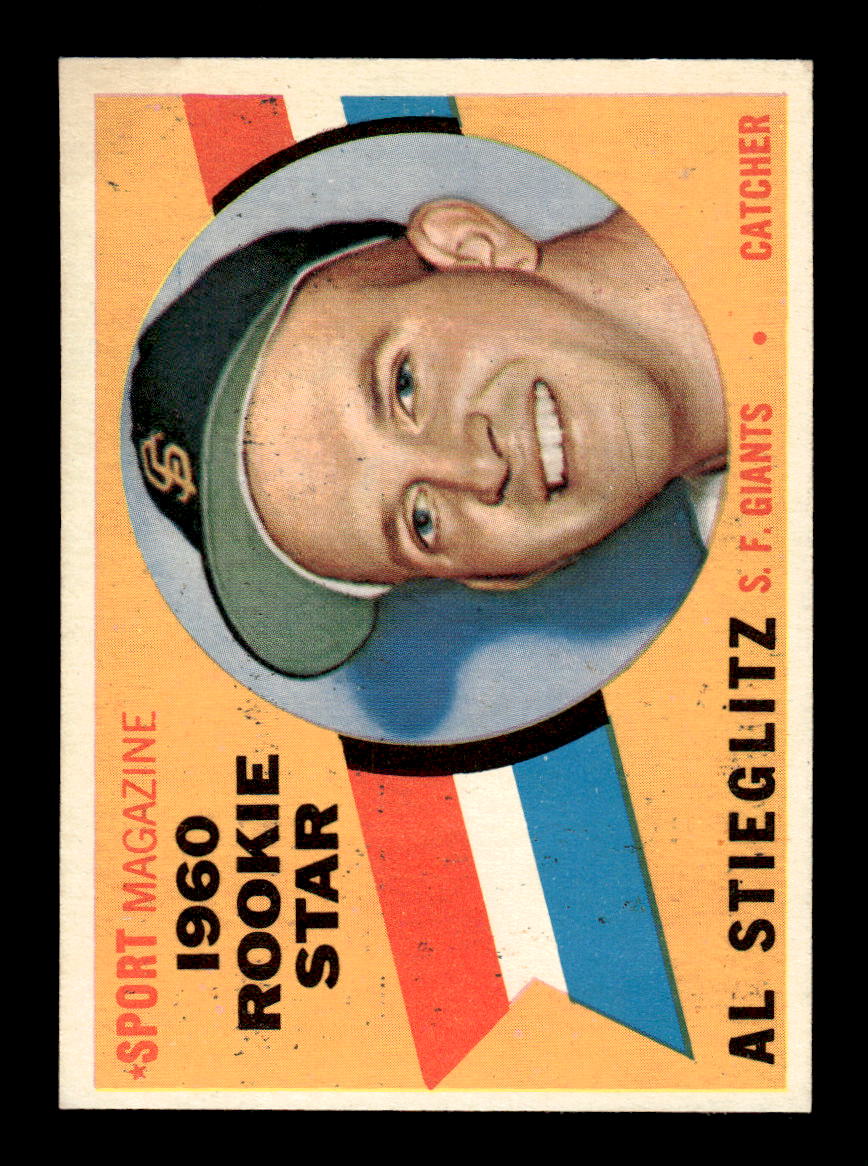1960 Topps #144 Al Stieglitz - San Francisco Giants RC EX