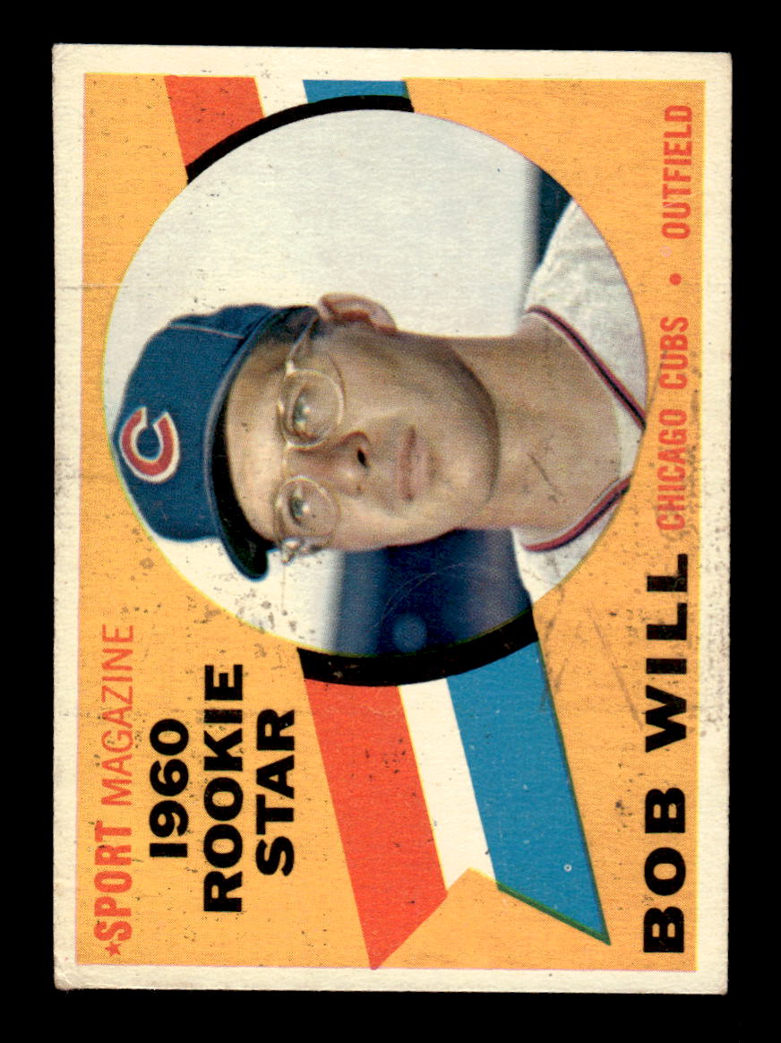1960 Topps #147 Bob Will - Chicago Cubs VGEX