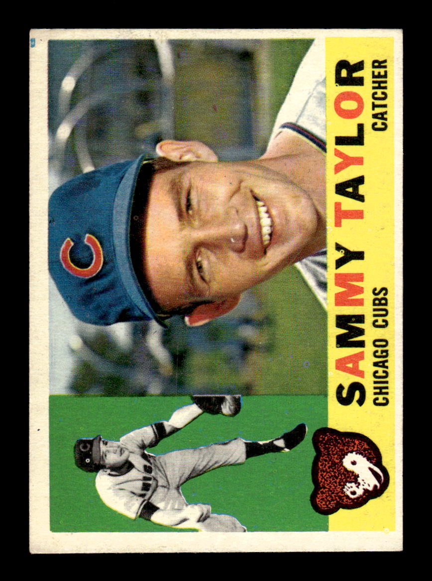 1960 Topps #162 Sammy Taylor - Chicago Cubs EX