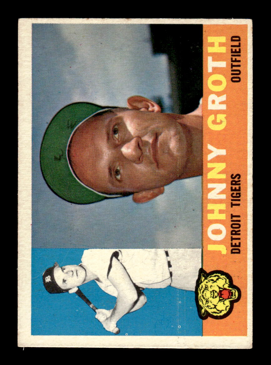 1960 Topps #171 Johnny Groth - Detroit Tigers EX