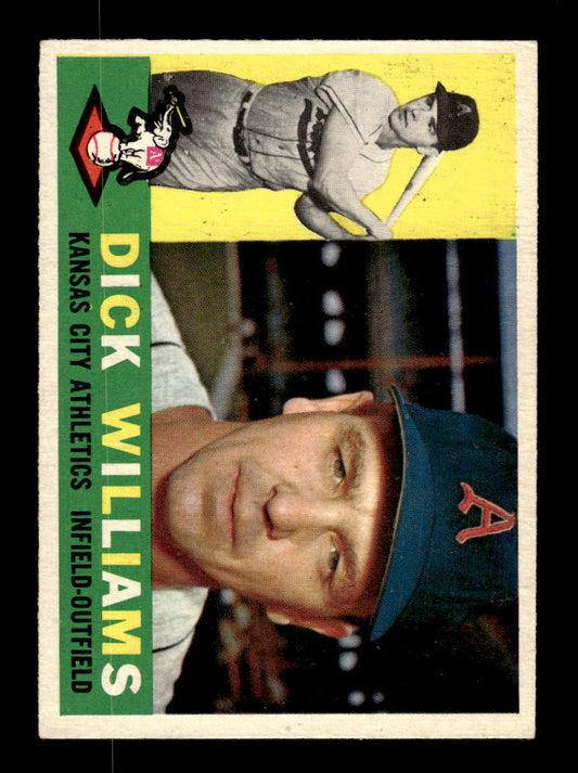 1960 Topps #188 Dick Williams - Kansas City Athletics EX