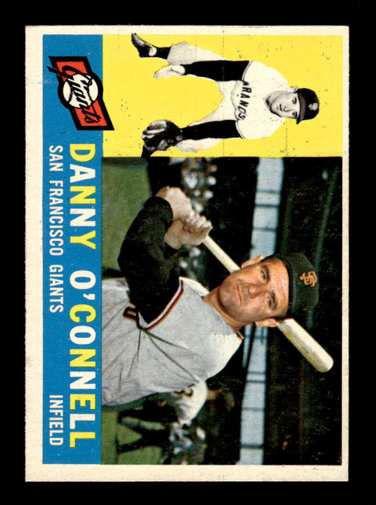 1960 Topps #192 Danny O'Connell - San Francisco Giants EX