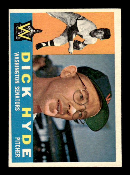 1960 Topps #193 Dick Hyde - Washington Senators EXMT