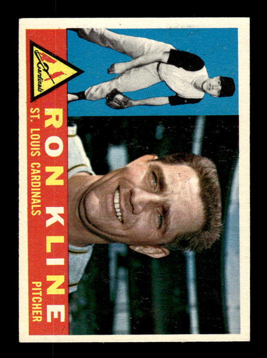 1960 Topps #197 Ron Kline - St. Louis Cardinals EXMT
