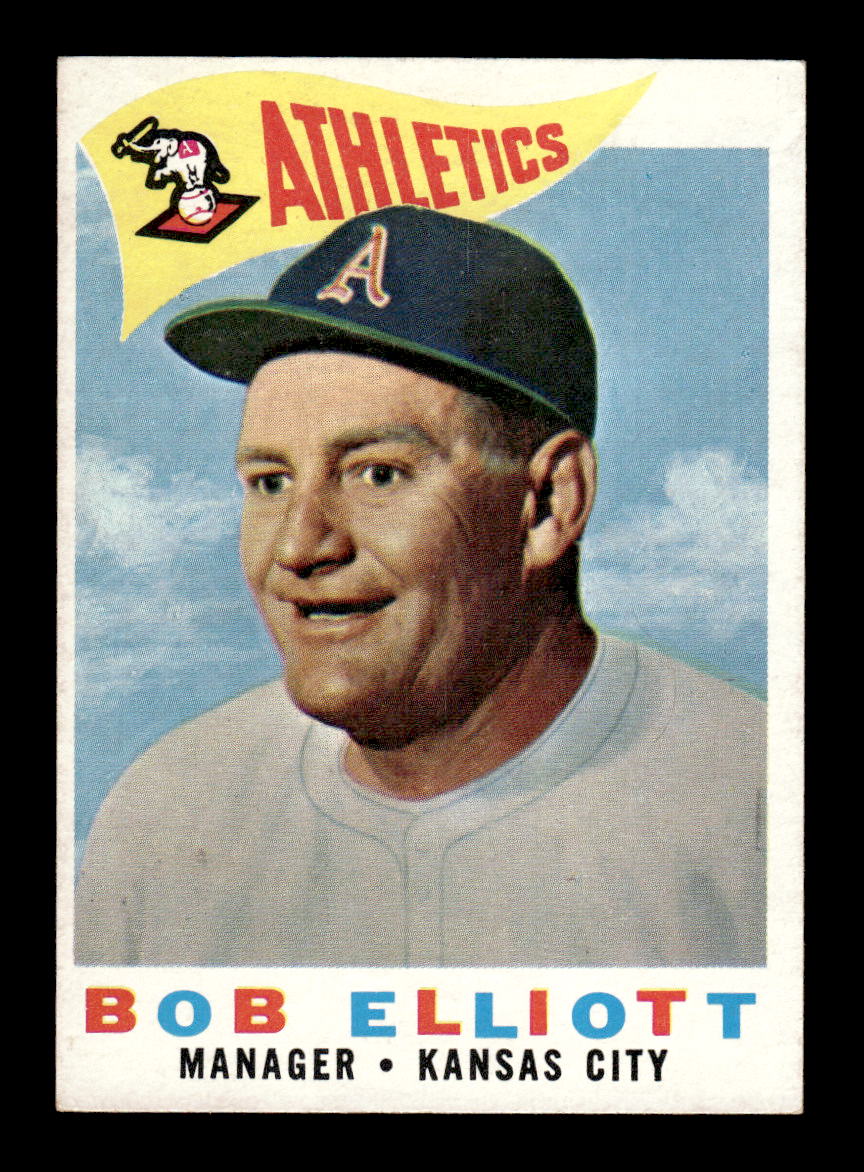 1960 Topps #215 Bob Elliott - Kansas City Athletics EX