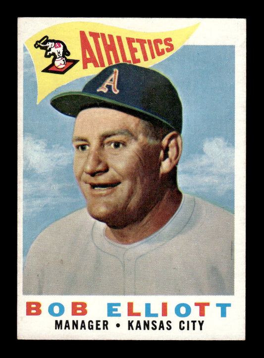 1960 Topps #215 Bob Elliott - Kansas City Athletics EX