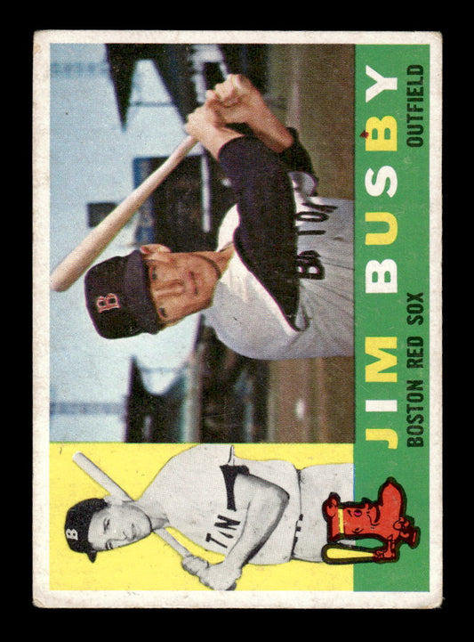 1960 Topps #232 Jim Busby - Boston Red Sox VGEX