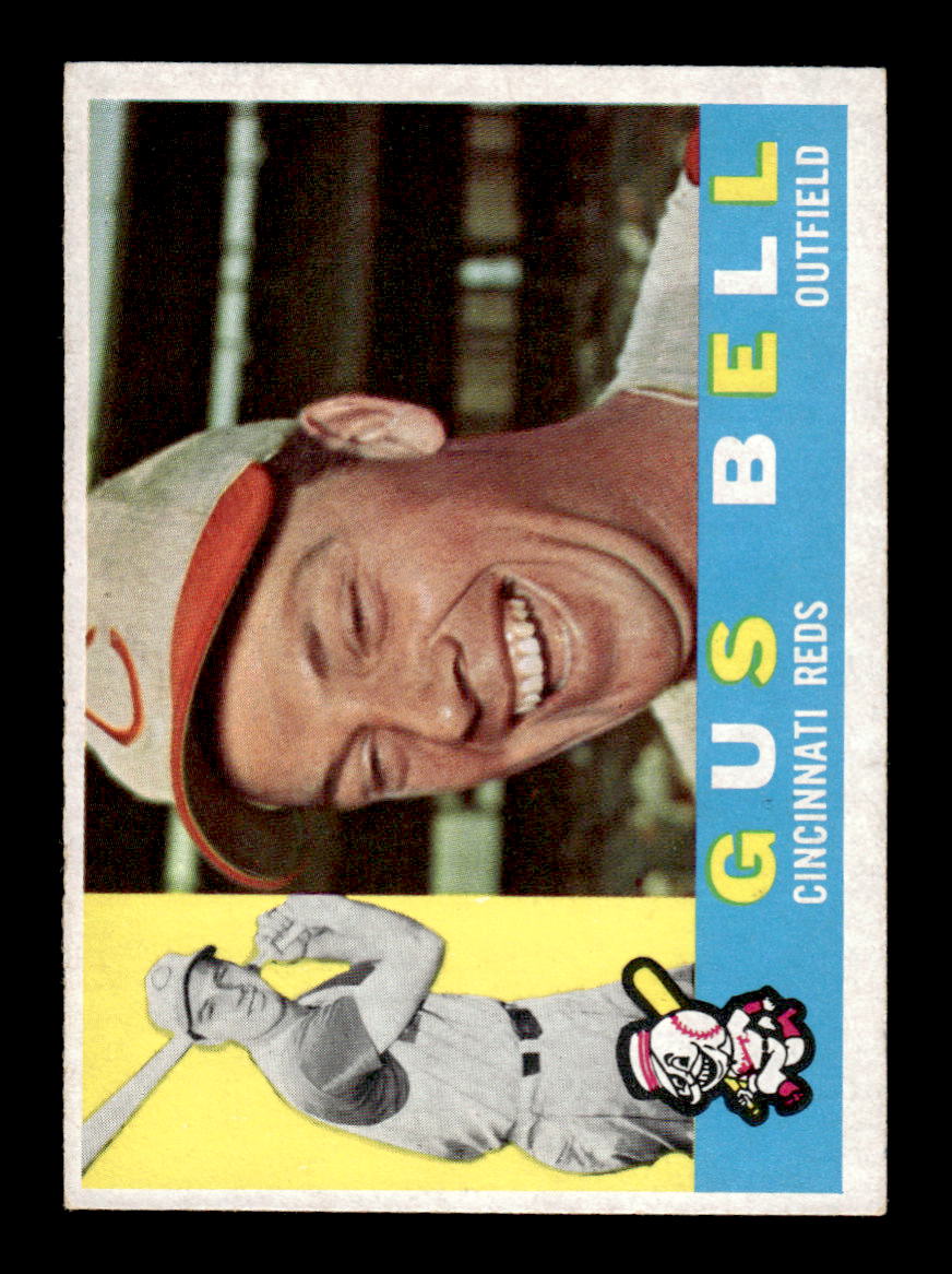 1960 Topps #235 Gus Bell - Cincinnati Reds EX