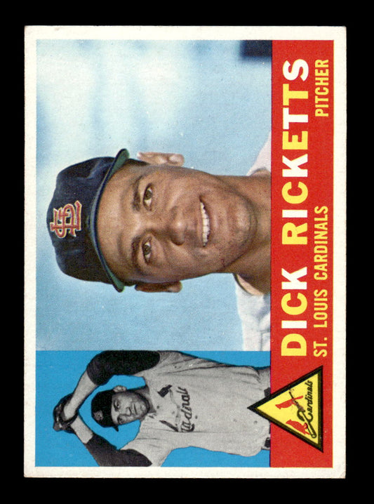 1960 Topps #236 Dick Ricketts - St. Louis Cardinals EX