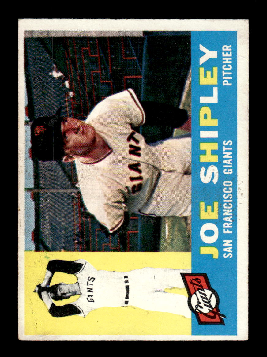 1960 Topps #239 Joe Shipley - San Francisco Giants VG