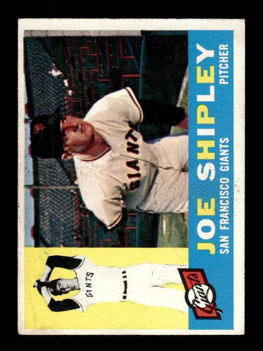 1960 Topps #239 Joe Shipley - San Francisco Giants VG
