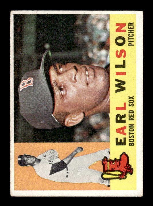 1960 Topps #249 Earl Wilson - Boston Red Sox RC EX