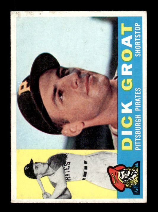 1960 Topps #258 Dick Groat - Pittsburgh Pirates EX