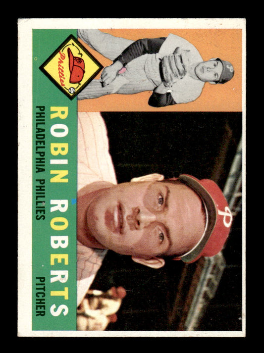 1960 Topps #264 Robin Roberts - Philadelphia Phillies EX
