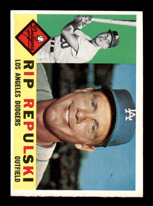 1960 Topps #265 Rip Repulski - Los Angeles Dodgers EXMT