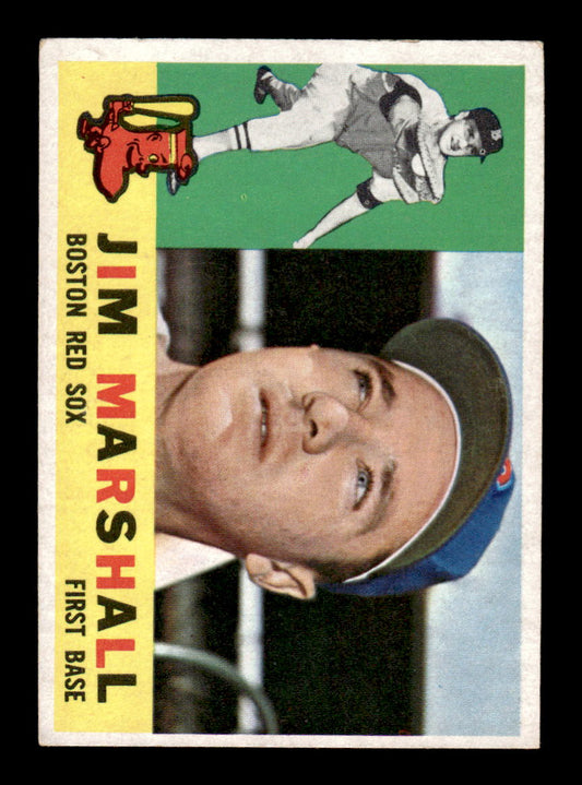 1960 Topps #267 Jim Marshall - Boston Red Sox EX