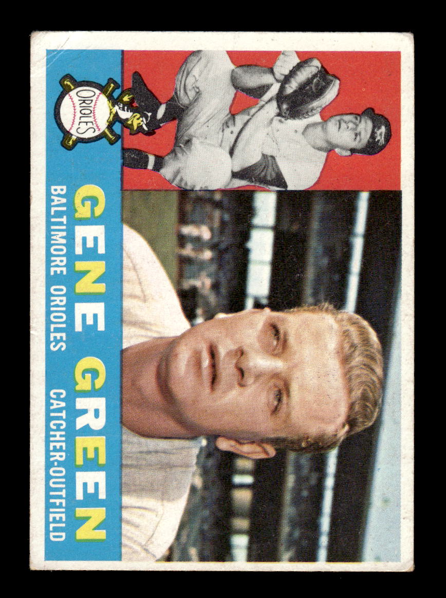 1960 Topps #269 Gene Green - Baltimore Orioles VGEX