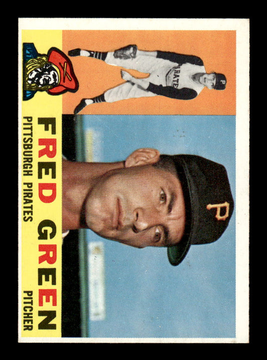 1960 Topps #272 Fred Green - Pittsburgh Pirates RC VGEX