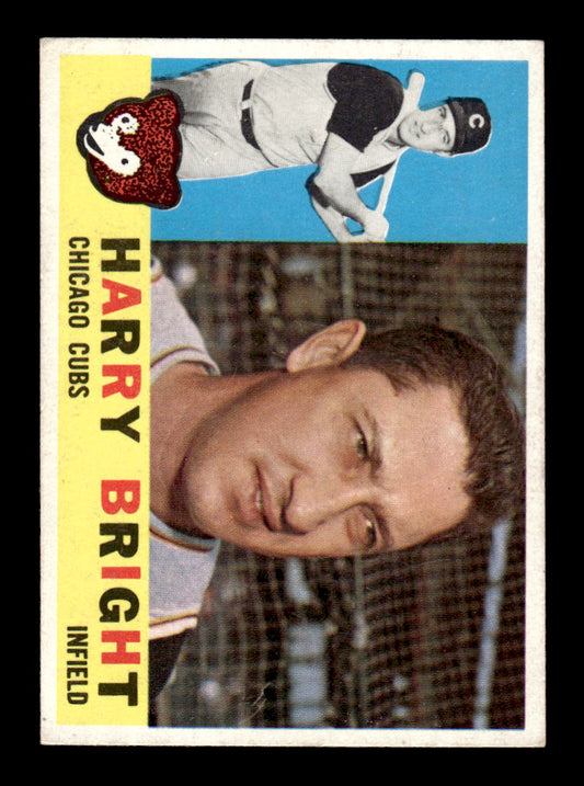 1960 Topps #277 Harry Bright - Chicago Cubs EXMT