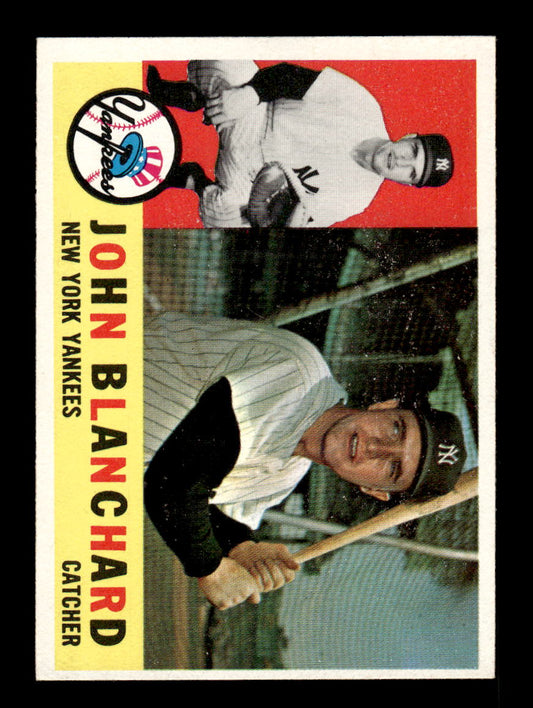 1960 Topps #283 John Blanchard - New York Yankees EXMT