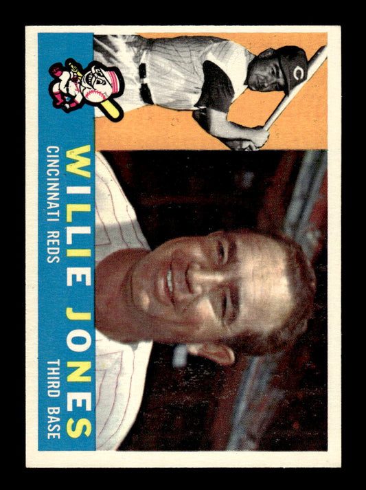 1960 Topps #289 Willie Jones - Cincinnati Reds EXMT