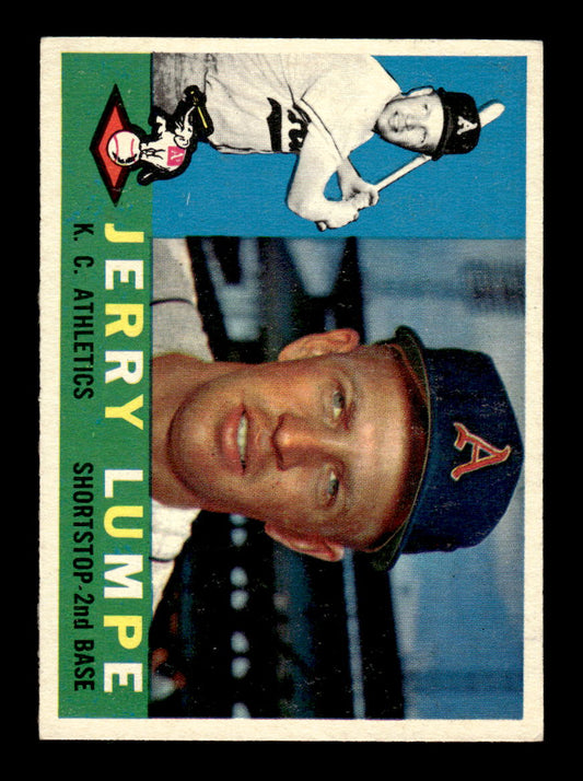 1960 Topps #290 Jerry Lumpe - Kansas City Athletics EXMT