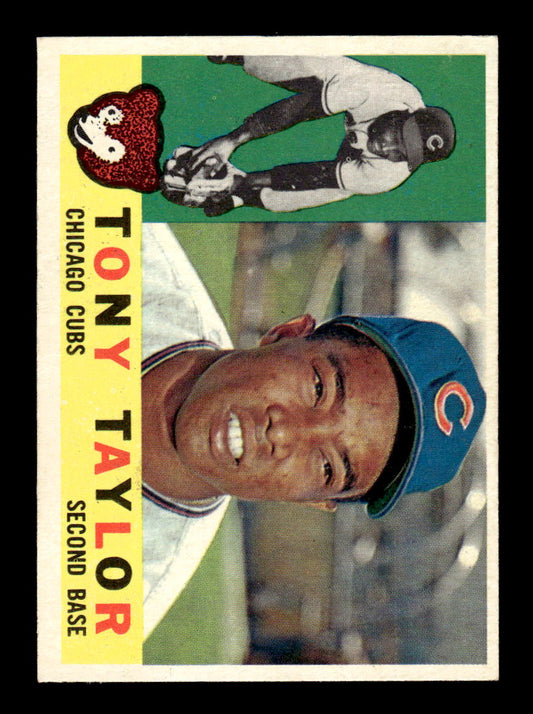 1960 Topps #294 Tony Taylor - Chicago Cubs EXMT