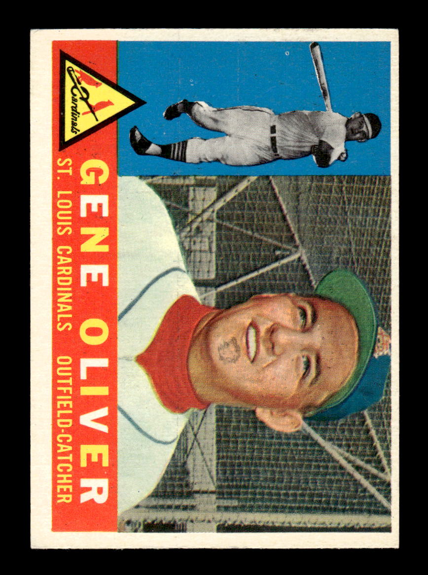 1960 Topps #307 Gene Oliver - St. Louis Cardinals EXMT