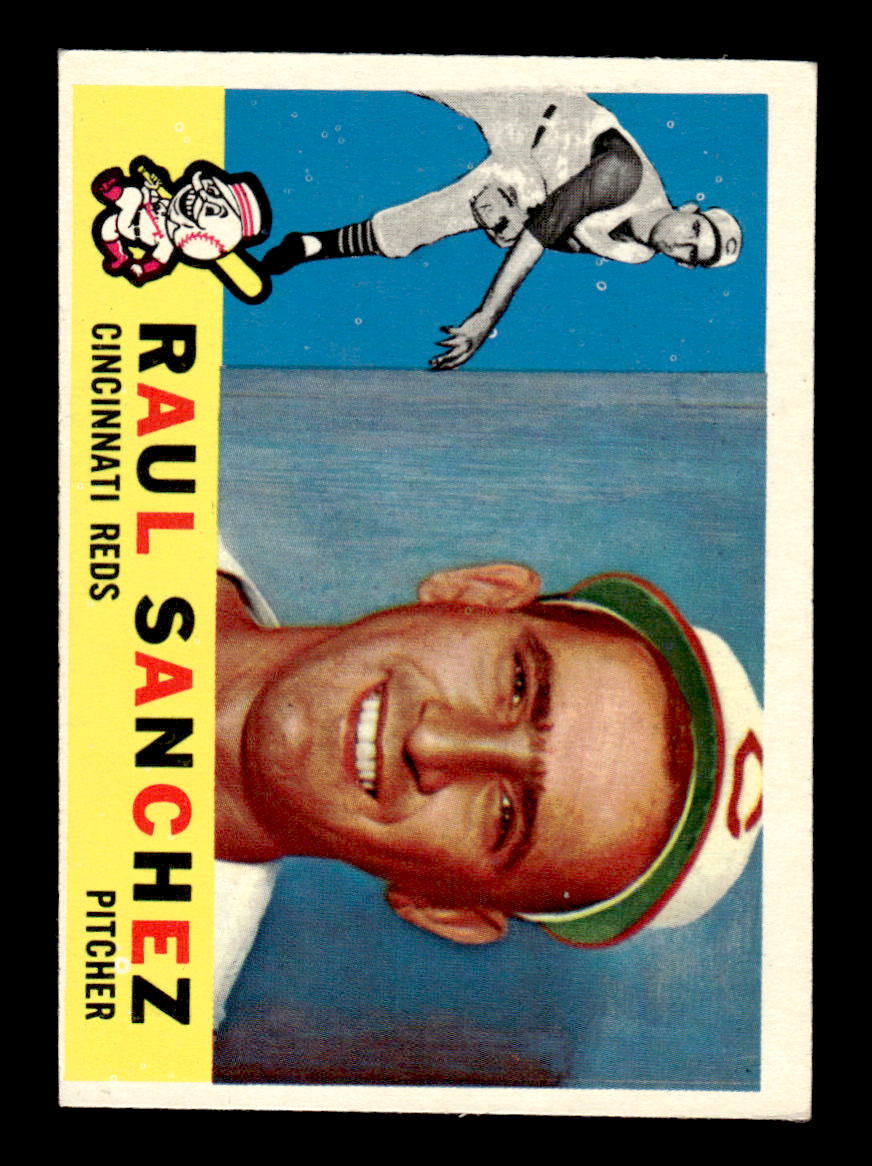 1960 Topps #311 Raul Sanchez - Cincinnati Reds VGEX