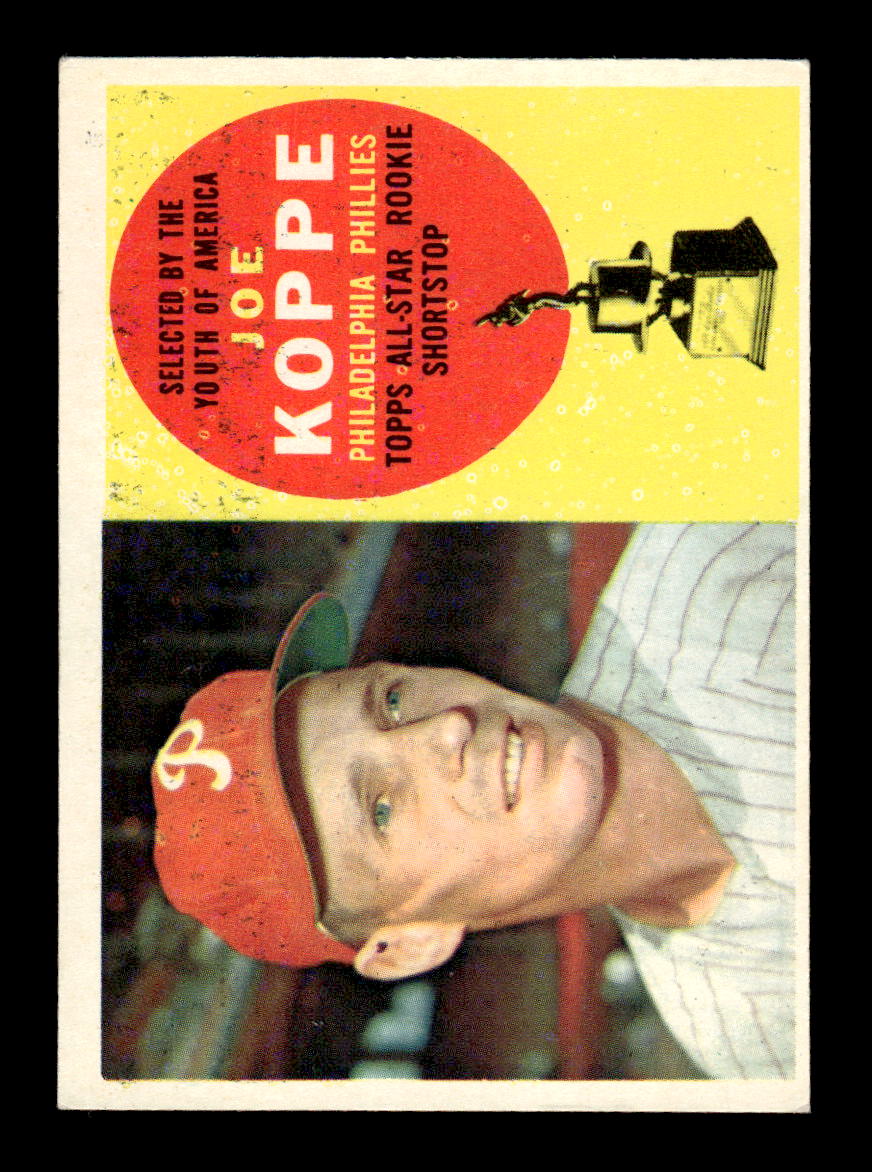 1960 Topps #319 Joe Koppe - Philadelphia Phillies EX