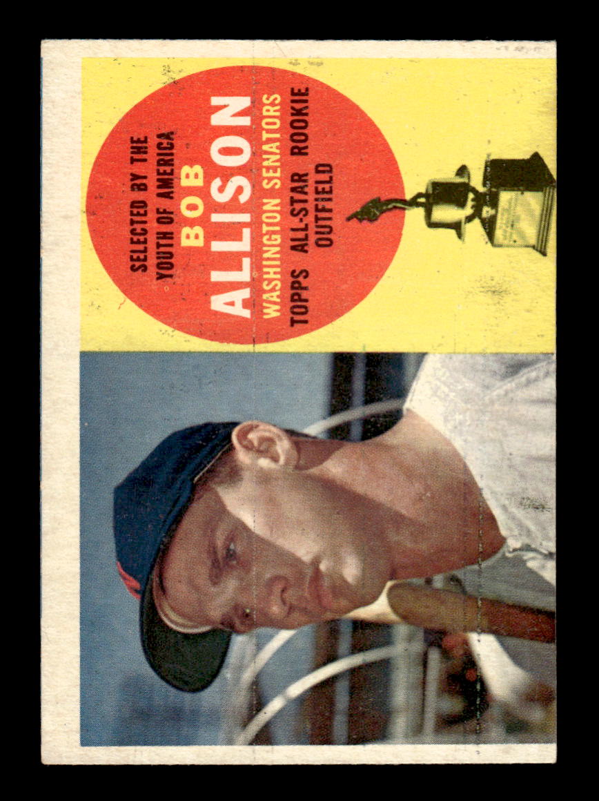 1960 Topps #320 Bob Allison - Washington Senators EX