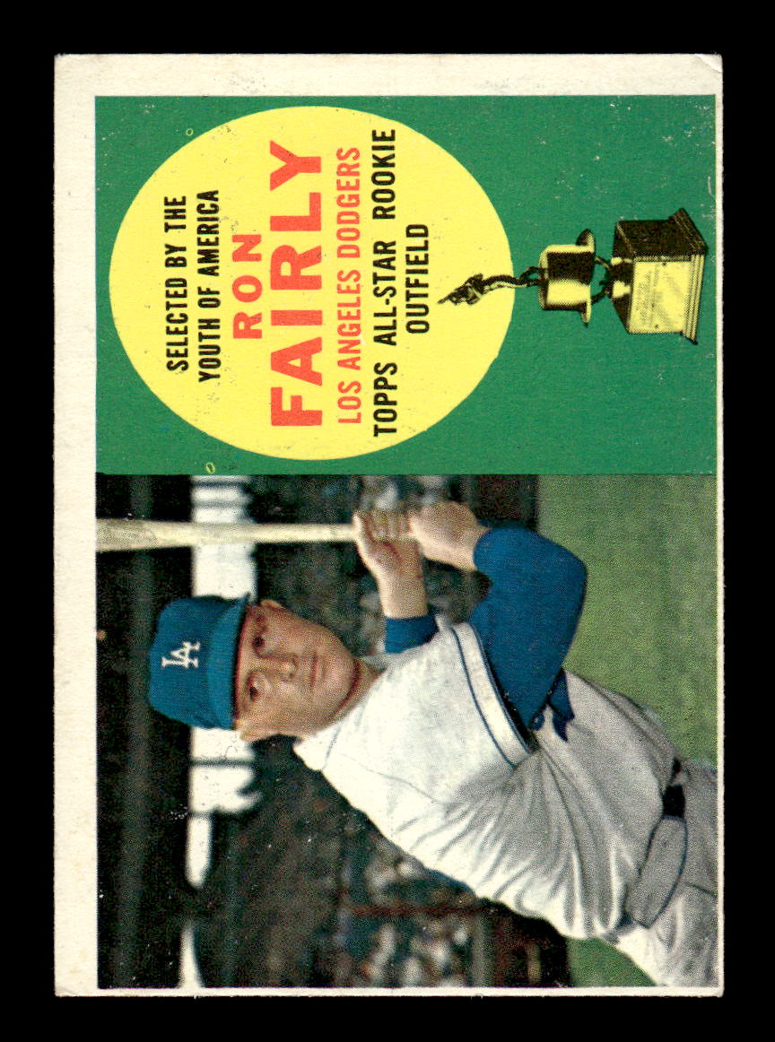 1960 Topps #321 Ron Fairly - Los Angeles Dodgers EX